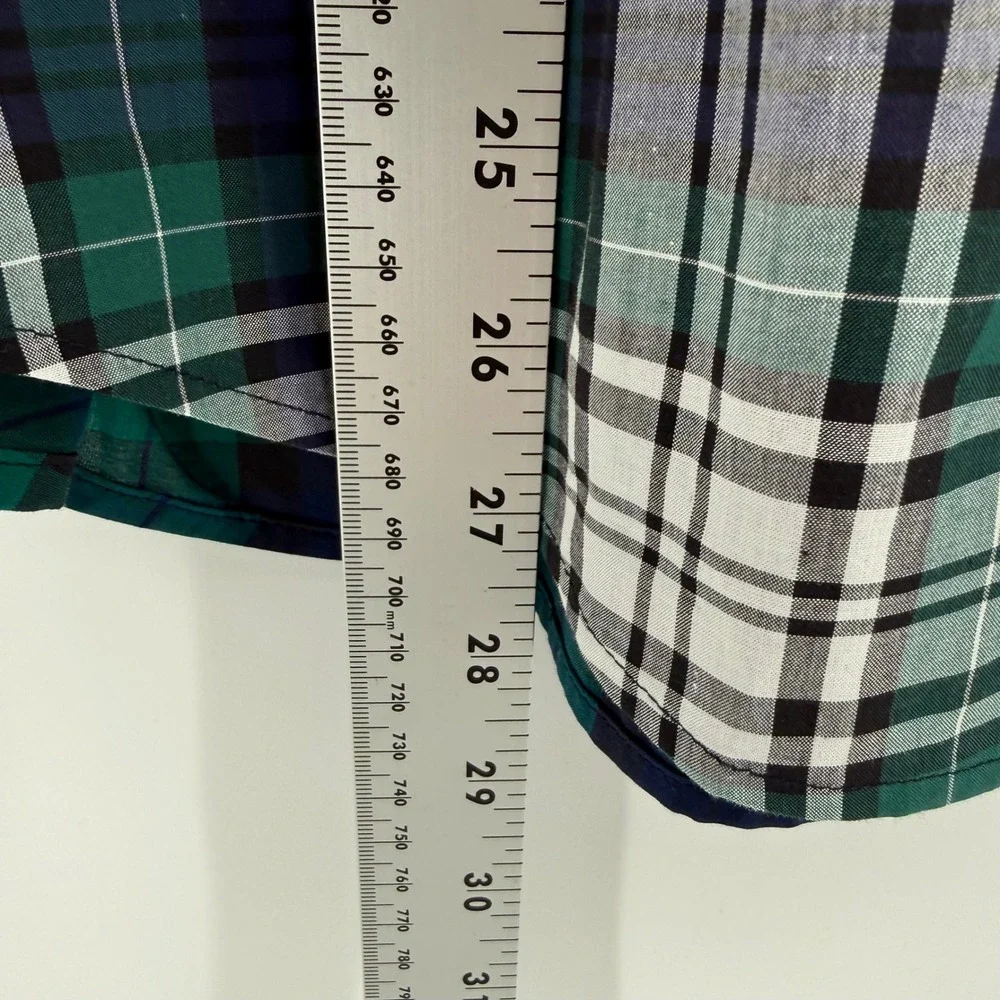 Polo Ralph Lauren‎ Classic Christmas Plaid Button Down Shirt Kids Size XL 18 20